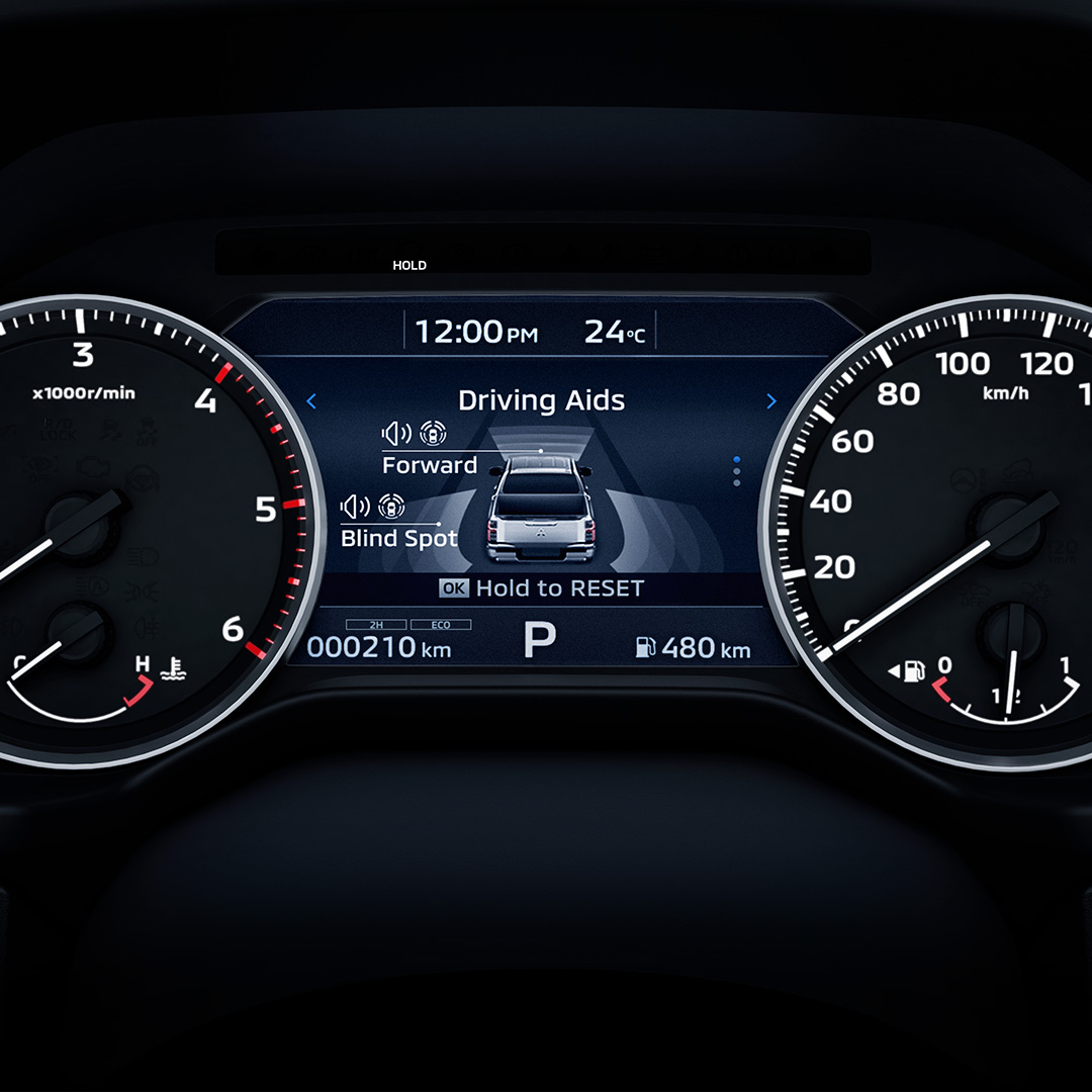 Mitsubishi Triton 2024 Dashboard Display