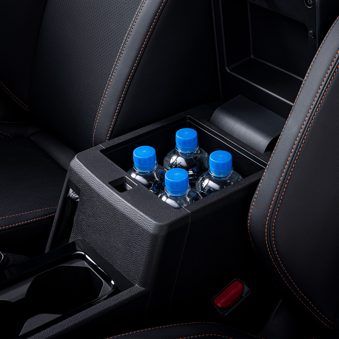 Mitsubishi Triton 2024 Front Console Storage & Cup Holders